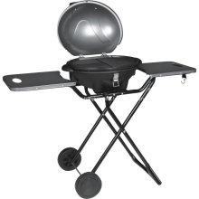 Electric Grill Barbecue With Trolley Outdoor